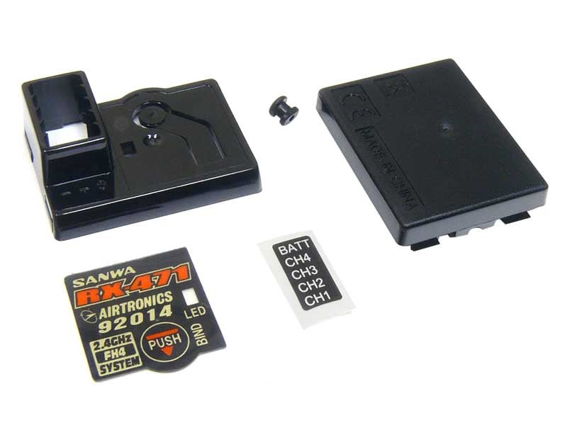 Sanwa RX-471 Receiver Case Set - 107A41191A