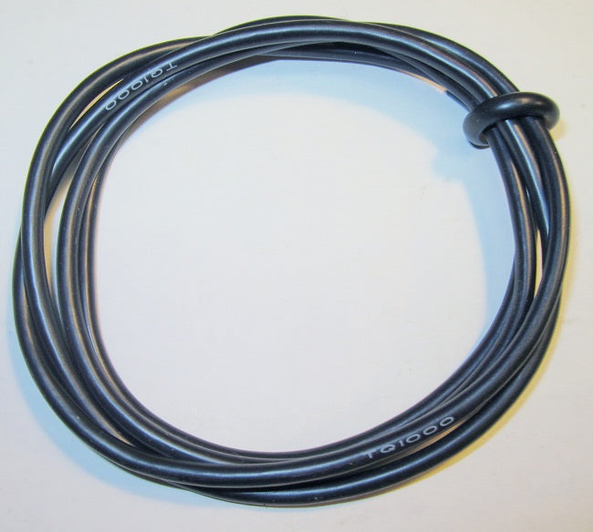 TQ 1000 Silikon Kabel 14 Gauge Draht - 90cm Schwarz