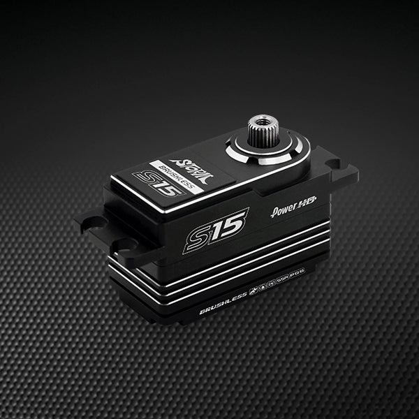 Power HD S15 Servo HV (0.050s/16.5kg/8.4V) Low Profile - Black/Silver