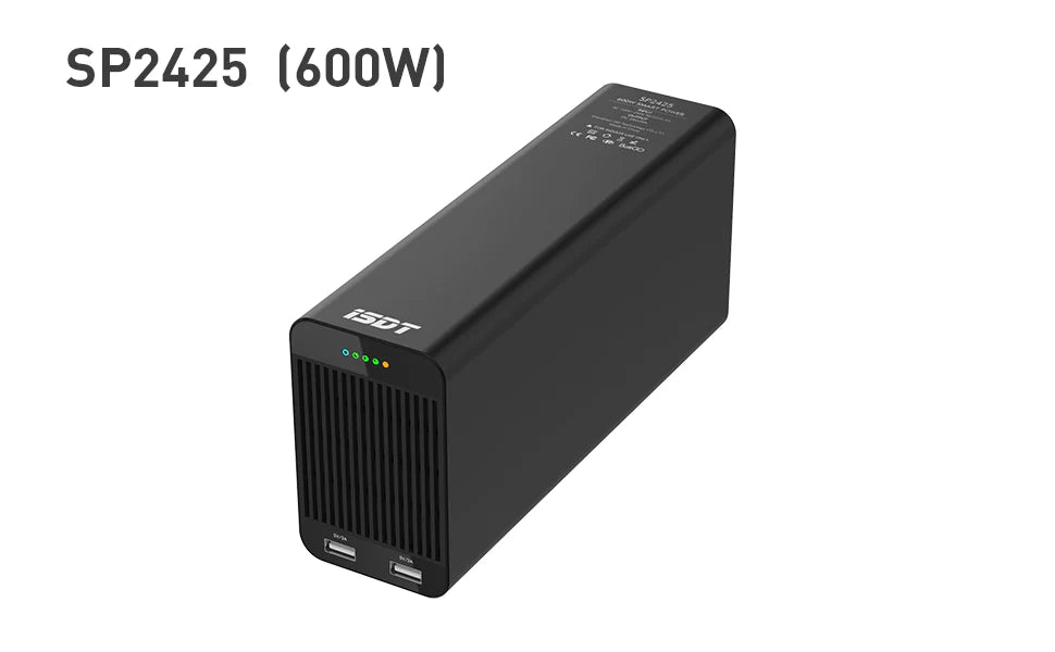ISDT SP2425 Smart DC Power Supply - 600W / 25A / Power Station for DC Charger & Travel