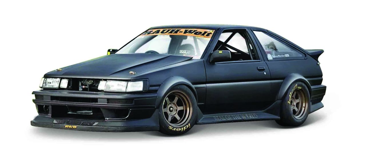 Toyota Sprinter Trueno AE86 1/24 schwarz – RCXX RC Racing Shop
