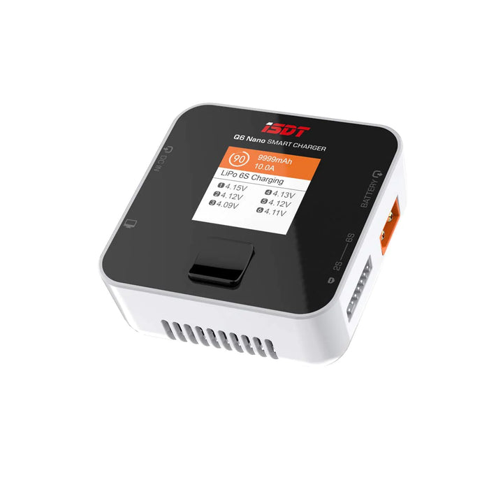 ISDT Q6 Digital Nano Lipo Charger - DC / 200W / Smart Portable / 2-6Cell