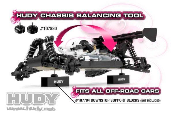 Hudy Chassis Simple Balancing Tool (2) - H107880