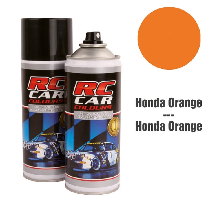 RC Car Colours HONDA ORANGE 945 Lexan Colour Spray 150ml -  PRC00945