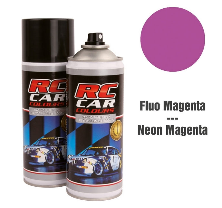 RC Car Colours FLUO MAGENTA 012 Lexan Colour Spray 150ml -  PRC01012
