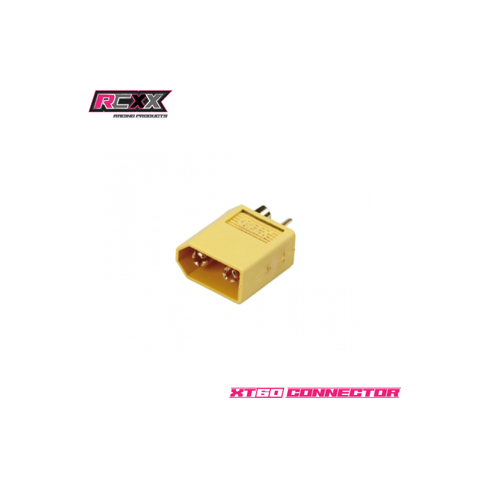 RCXX XT60 Connector Plug (10) - Male