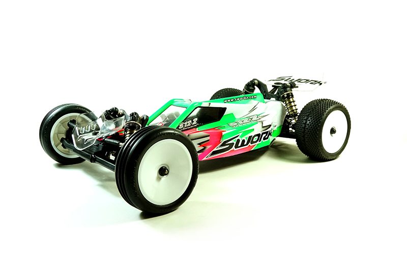 Sworkz S12-2D Standard 1/10 Electric 2WD Buggy Offroad Competition Chassis Kit (Dirt Edition) - SW910033D