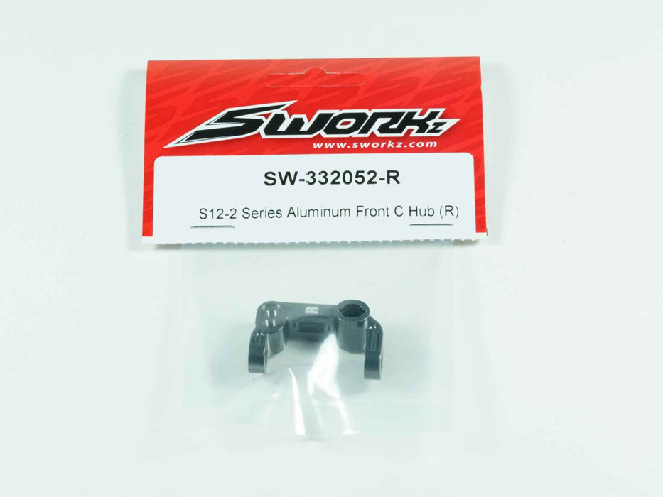 SWORKz Aluminum Front C Hub Right (1) 332052R