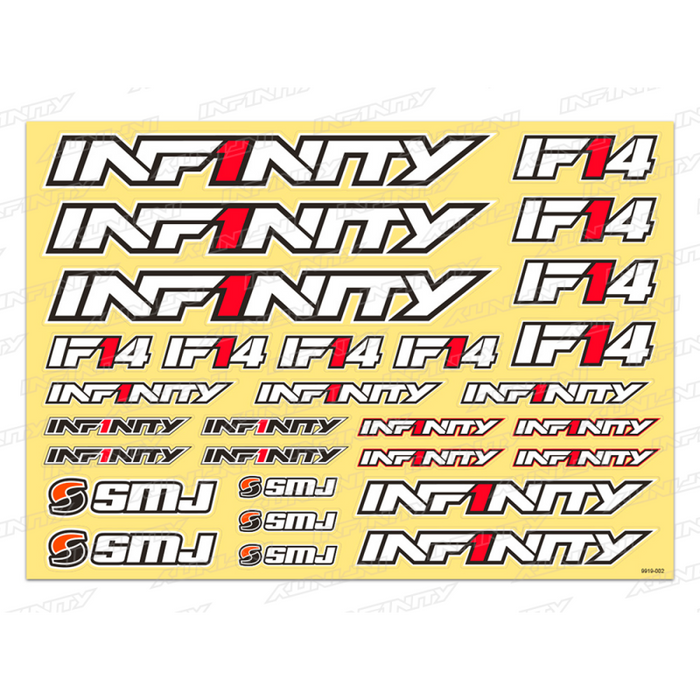 Infinity INFINITY IF14 LOGO DECAL (1) T125