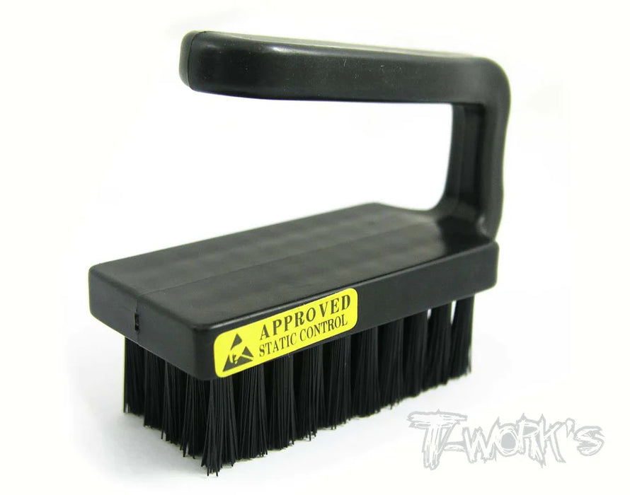T-Works TA-063 Board Cleaning Nylon Bristle Brush Black (1)