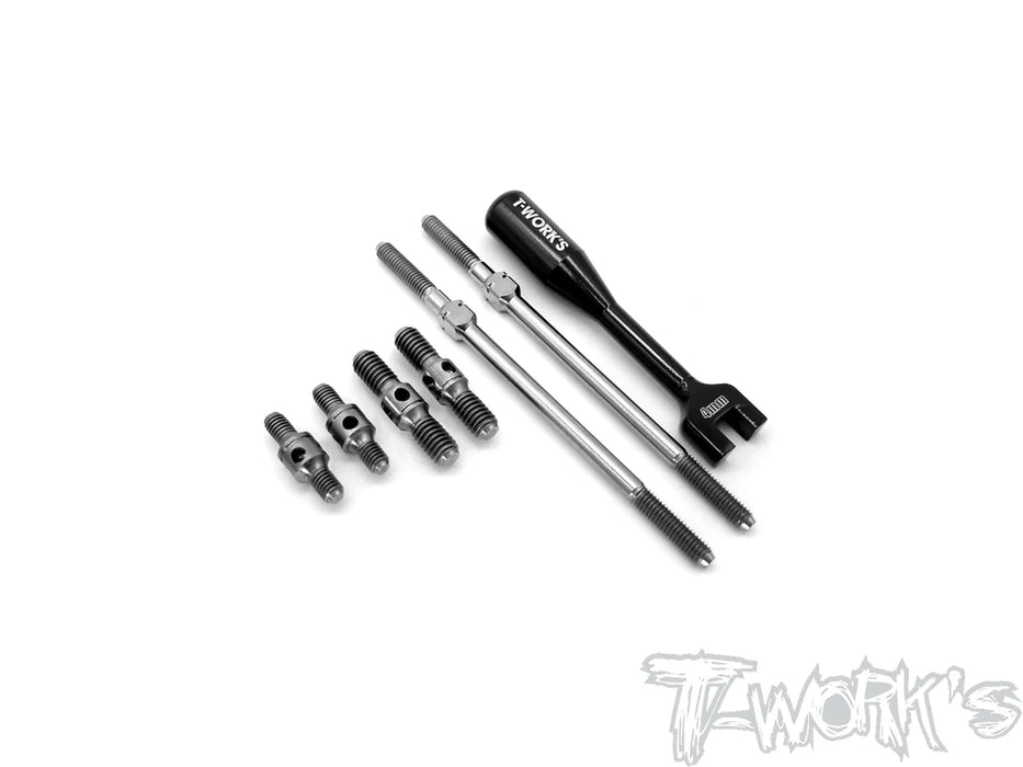 T-Works TB-233 64 Titanium Turnbuckle Set for Infinity IF18-2 / IF18-3