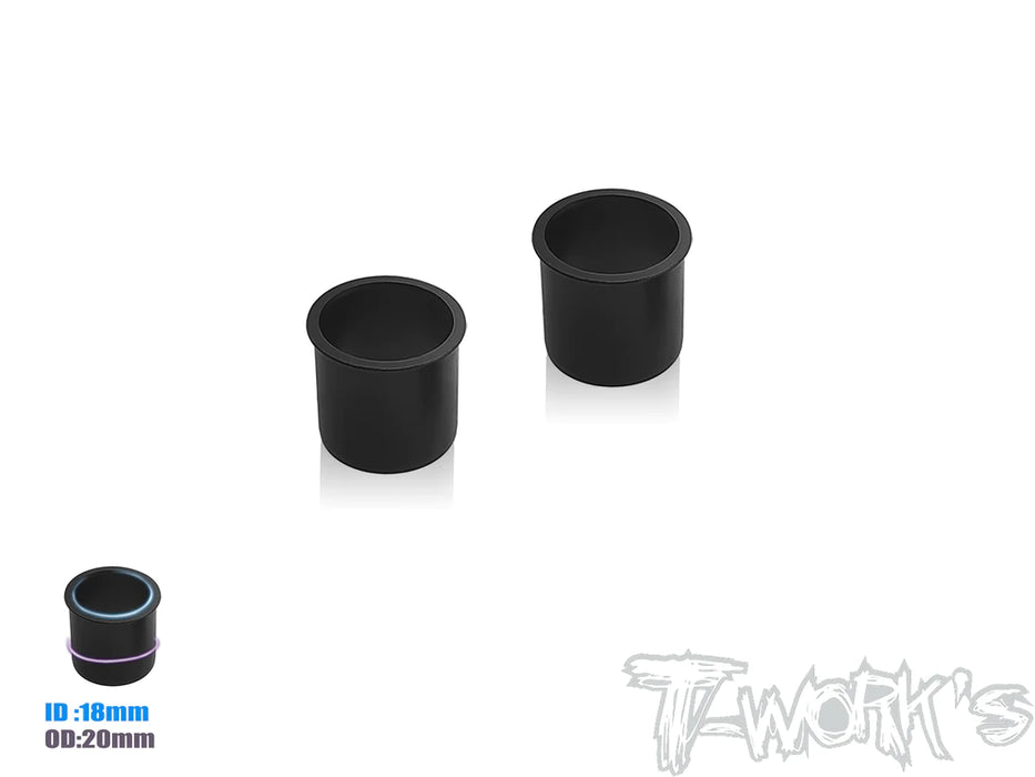 T-Works TT-120-A-18-BK Additional Spacer 18mm for Tool Stand (2)