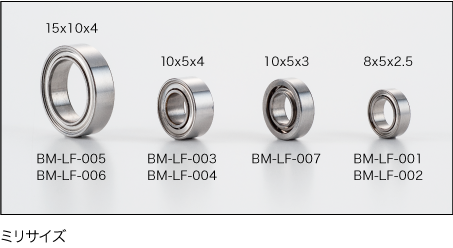 Axon X10 Ball Bearings 850 Flanged (2) - BM-PG-021