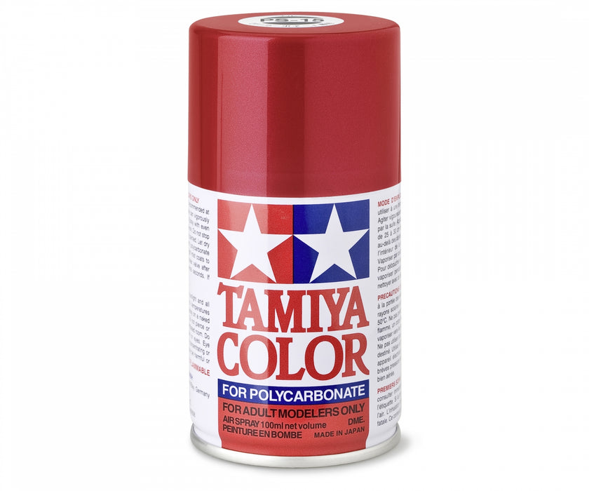 Tamiya Lexan Spray (1) - PS-15 Metallic Red