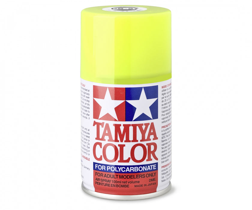Tamiya Lexan Spray (1) - PS-27 Fluorescent Yellow