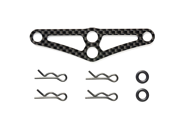 Tamiya Touring Car Carbon Body Mount Crossmember (Front) - RCXX - RC Racing Shop | RC Models | Tuning & Spare Parts for Professionals