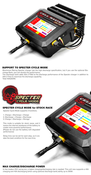 MUCHMORE Cell Master SPECTER Discharge Resist Bank (1) MM-CMSPDB