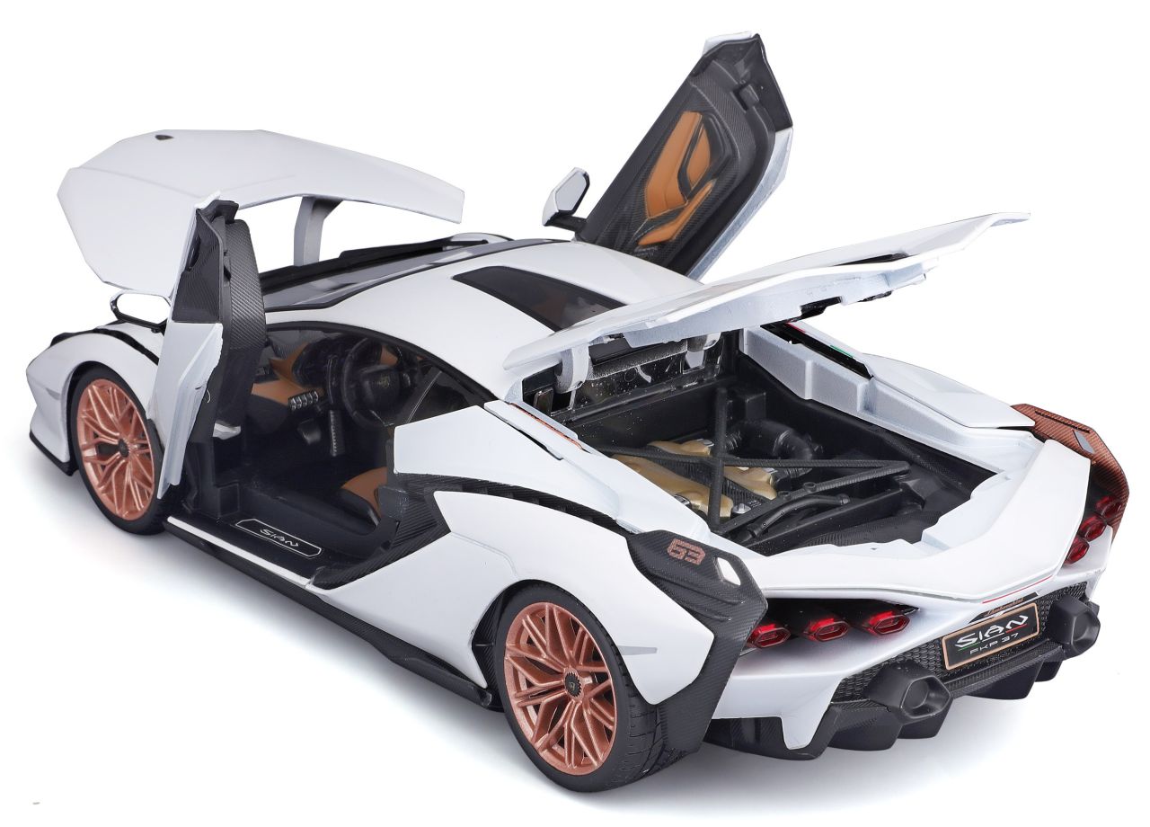 Lamborghini Sian FKP 37 1/18 weiss - RCXX - RC Racing Shop | RC Models | Tuning & Spare Parts for Professionals