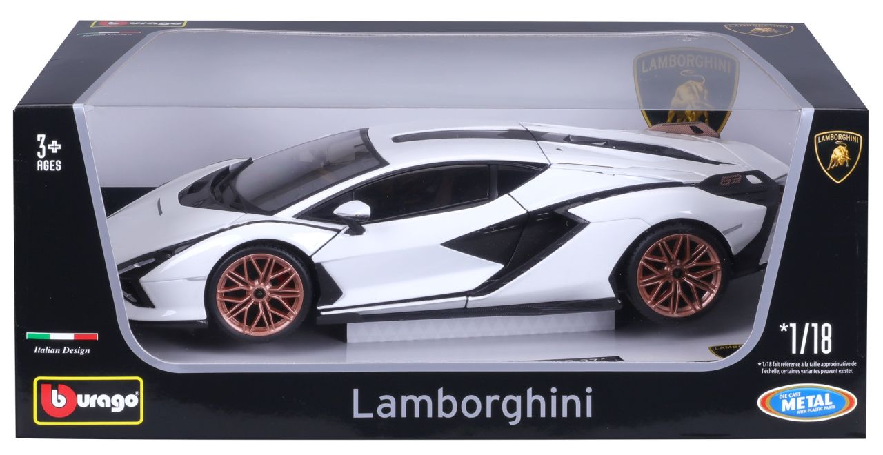 Lamborghini Sian FKP 37 1/18 weiss - RCXX - RC Racing Shop | RC Models | Tuning & Spare Parts for Professionals