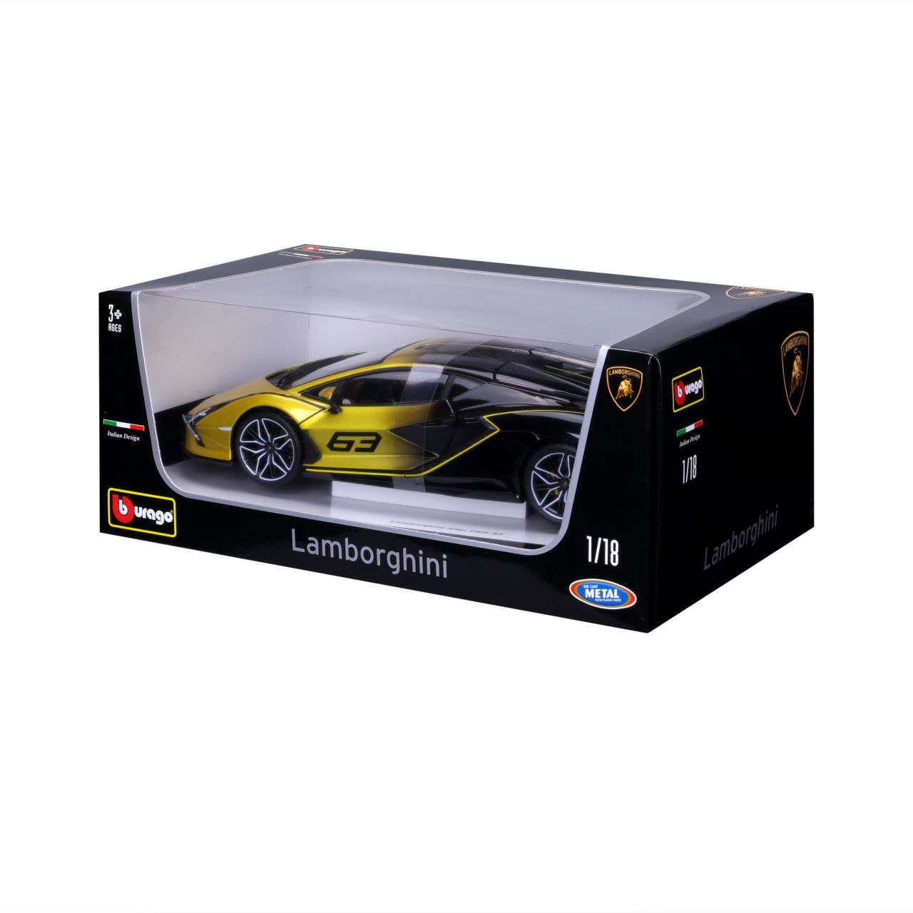 Lamborghini Sian FKP 37 1/18 gelb - RCXX - RC Racing Shop | RC Models | Tuning & Spare Parts for Professionals