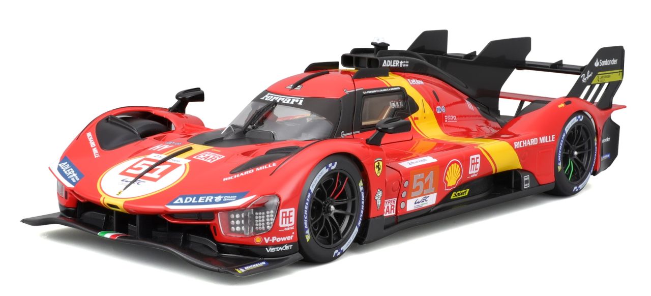 Ferrari 499P Le Mans Champion 2023 1/18 rot - RCXX - RC Racing Shop | RC Models | Tuning & Spare Parts for Professionals