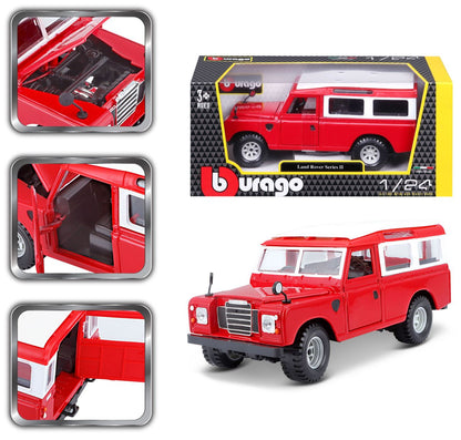 Land Rover Series II 1/24 rot - RCXX - RC Racing Shop | RC Models | Tuning & Spare Parts for Professionals