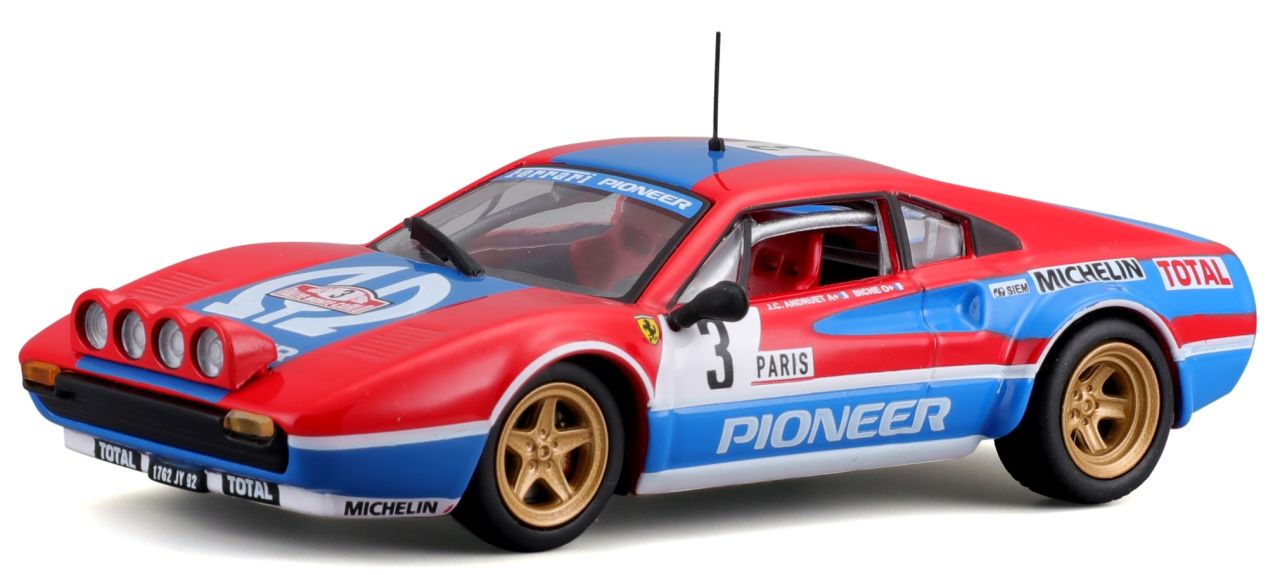 Ferrari Racing 308 GTB 1982 1/43 rot - RCXX - RC Racing Shop | RC Models | Tuning & Spare Parts for Professionals