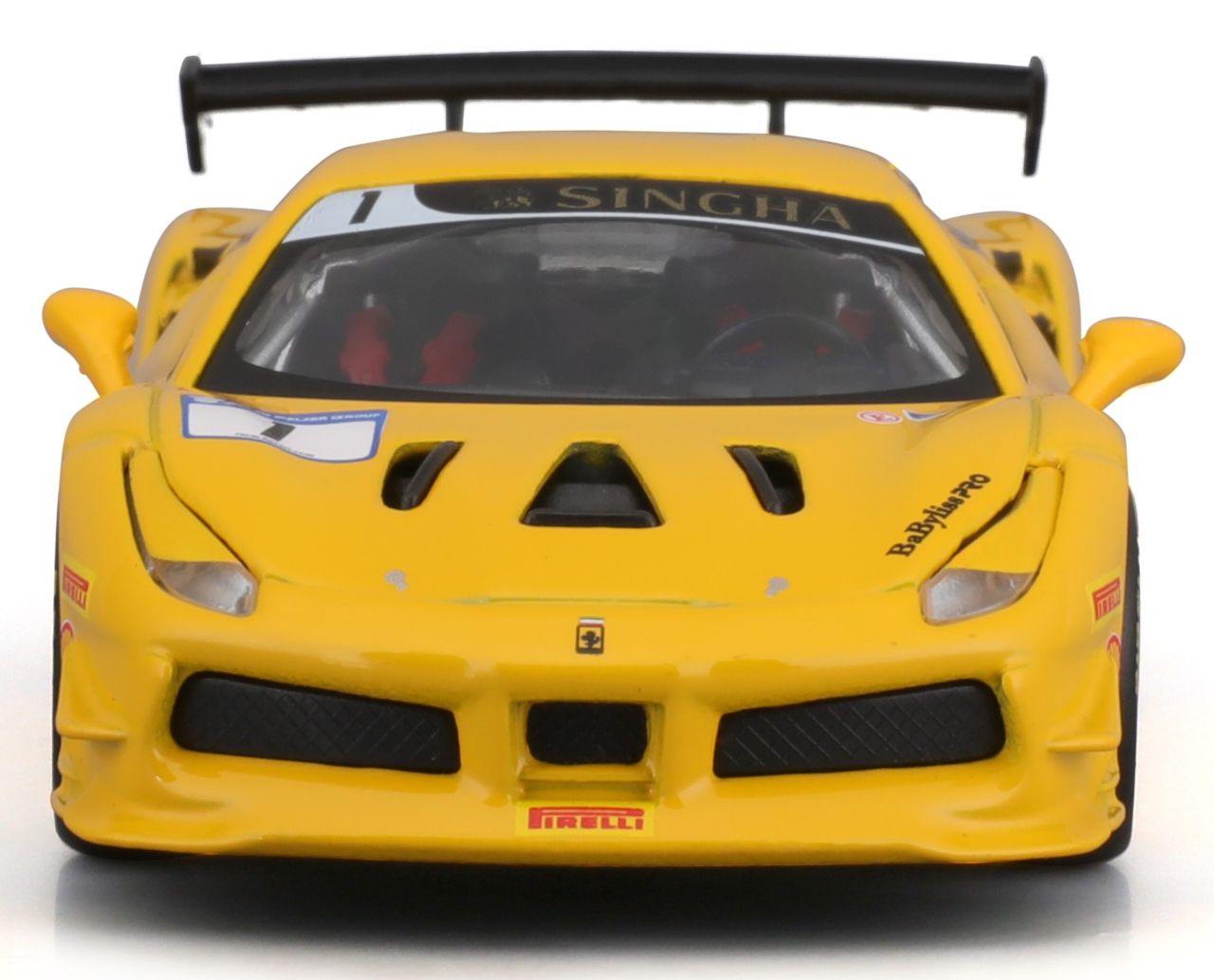 Ferrari Racing 488 Challenge 1/43 gelb - RCXX - RC Racing Shop | RC Models | Tuning & Spare Parts for Professionals
