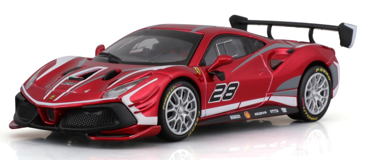 Ferrari Racing 488 Challenge Evo 2020 1/43 rot - RCXX - RC Racing Shop | RC Models | Tuning & Spare Parts for Professionals
