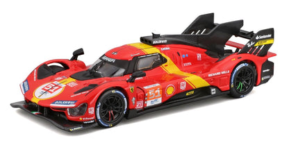 Ferrari Racing 499P LMH 2023 1/43 rot - RCXX - RC Racing Shop | RC Models | Tuning & Spare Parts for Professionals