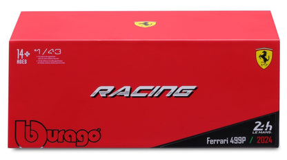 Ferrari Racing 499P LMH 2024 1/43 rot - RCXX - RC Racing Shop | RC Models | Tuning & Spare Parts for Professionals
