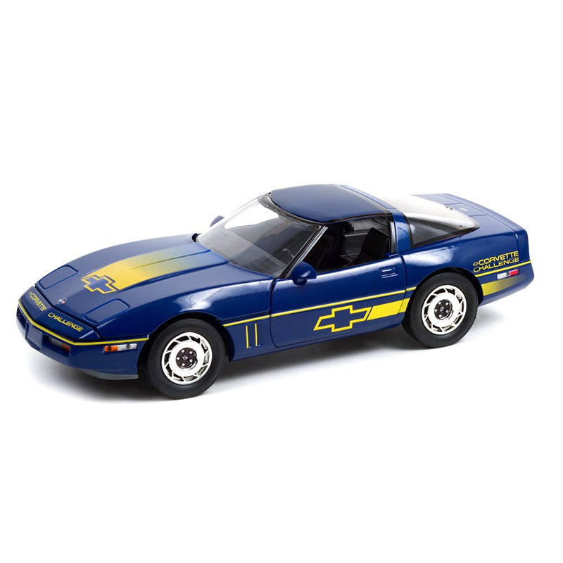 1988 Chevrolet Corvette C4 – Blue / Yellow 1/18 - 13597