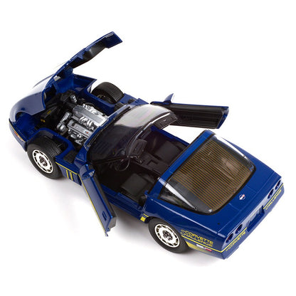 1988 Chevrolet Corvette C4 – Blue / Yellow 1/18 - 13597