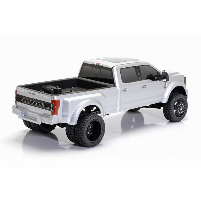 Ford F450 SD  1/10 RTR Silver Mercury