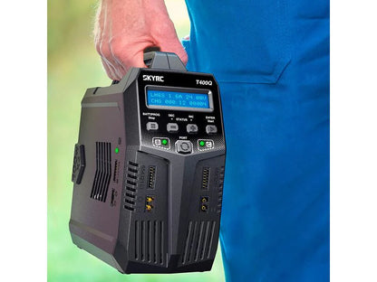Chargeur/déchargeur d'équilibrage quadruple AC/DC SKYRC T400Q