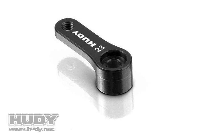 Hudy Alu Servo Horn KOPROPO, JR, SANWA, AIRT. - Offset - 23T - 293491