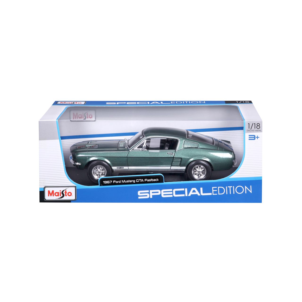 Ford Mustang 1967 1/18 dunkelgrün - RCXX - RC Racing Shop | RC Models | Tuning & Spare Parts for Professionals