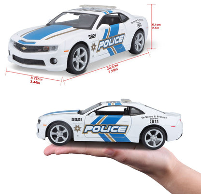 Chevrolet Camaro SS RS 2010 Police Weiss 1/24 - RCXX - RC Racing Shop | RC Models | Tuning & Spare Parts for Professionals