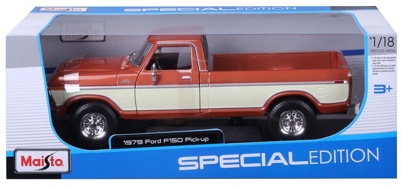 1979 Ford F-150 Pick-up Truck 1/18 bronze - RCXX - RC Racing Shop | RC Models | Tuning & Spare Parts for Professionals