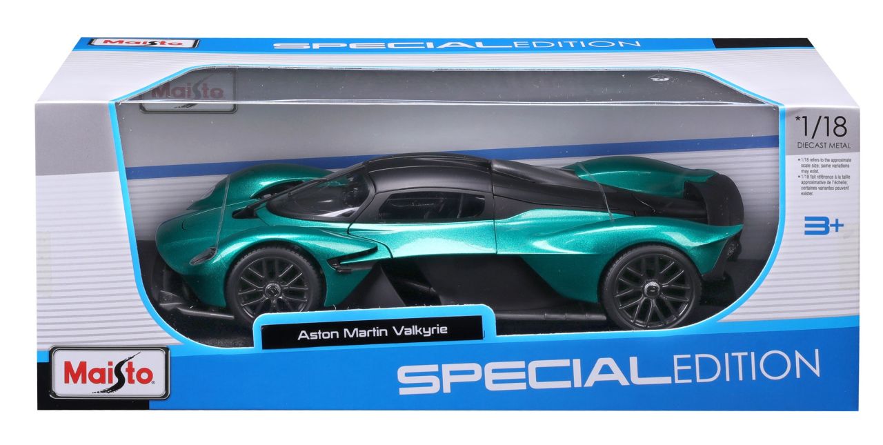 Aston Martin Valkyrie 2022 1/18 grün - RCXX - RC Racing Shop | RC Models | Tuning & Spare Parts for Professionals