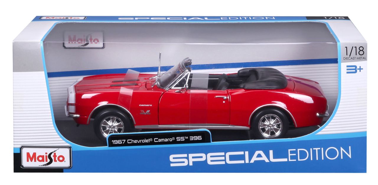 Chevrolet Camaro 1968 SS 396 convertible rot 1/18 - RCXX - RC Racing Shop | RC Models | Tuning & Spare Parts for Professionals