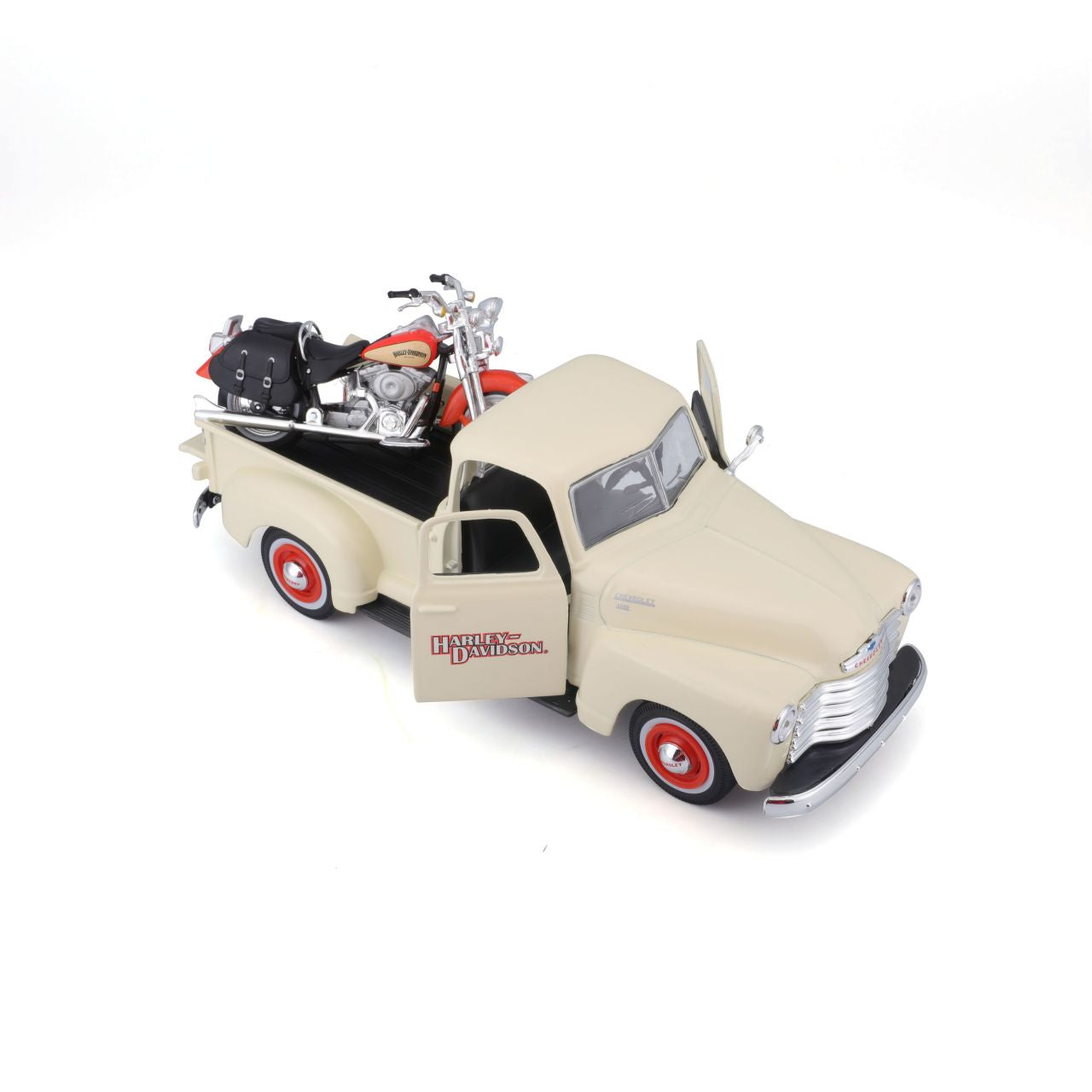 Chevrolet 3100 Pick-Up Harley Davidson 1/24 beige - RCXX - RC Racing Shop | RC Models | Tuning & Spare Parts for Professionals