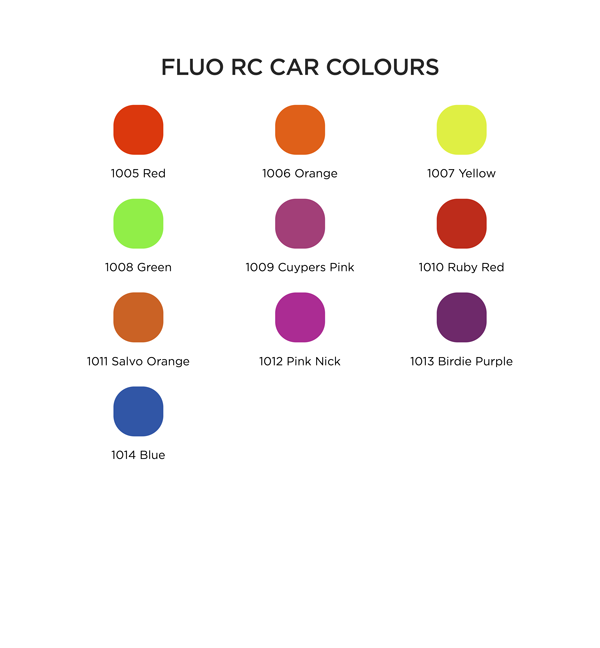 RC Car Colours FLUO GREEN 008 Lexan Colour Spray 150ml -  PRC01008