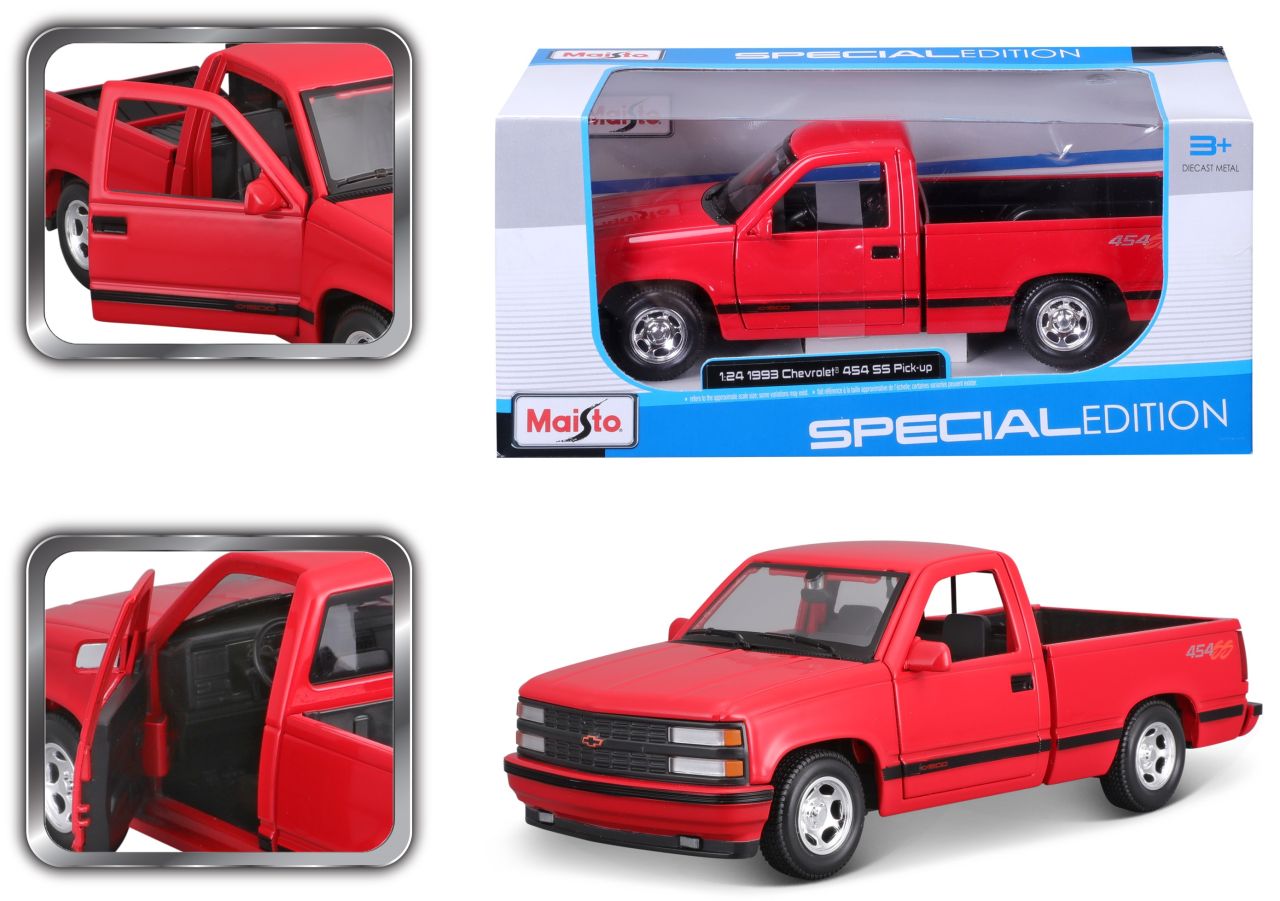 Chevrolet 454 SS Pick-Up1993 1/24 rot - RCXX - RC Racing Shop | RC Models | Tuning & Spare Parts for Professionals
