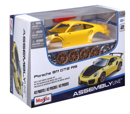 Kit 1/24 Porsche 911 GT2 RS 1/24 gelb - RCXX - RC Racing Shop | RC Models | Tuning & Spare Parts for Professionals