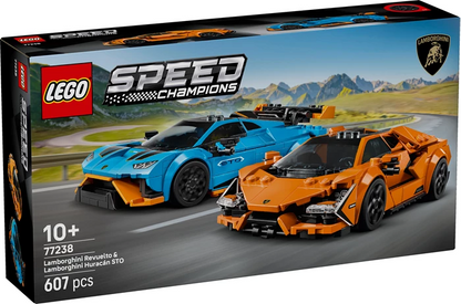 Lamborghini Revuelto und Huracán STO Lego Speed Champions - 77238
