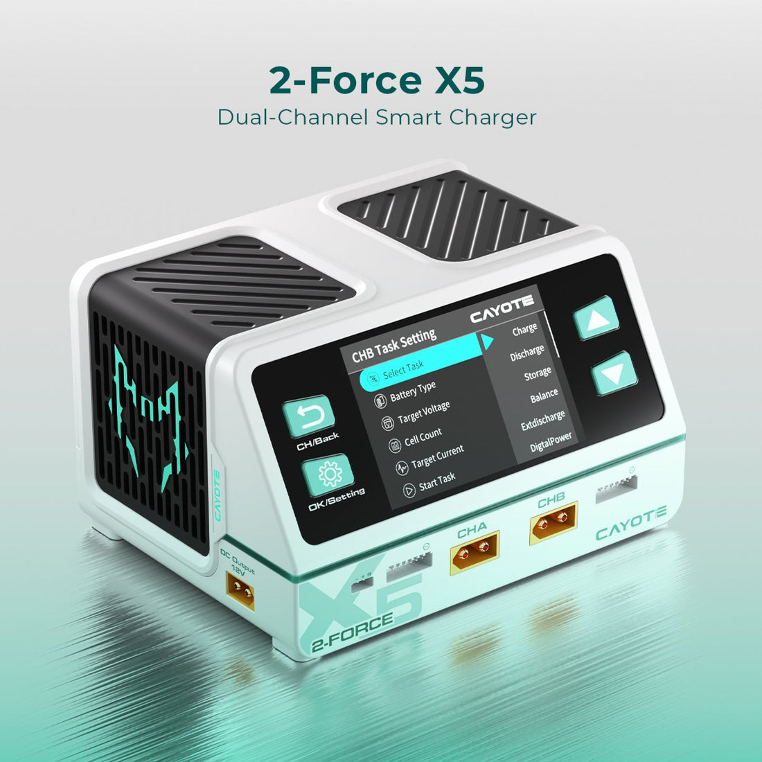 2-Force X5 Racing Charger (EU Version)