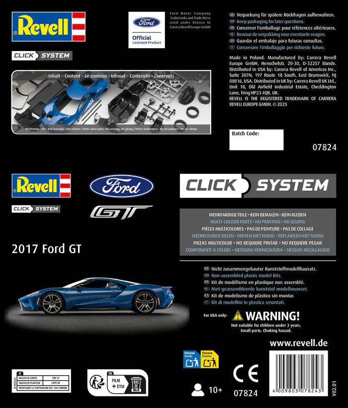 Système de clic Ford GT 2017 - 07824