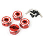 Aluminum Hex Adapter Set 12x6mm For 1/10 RC Touring Drift Crawler Red