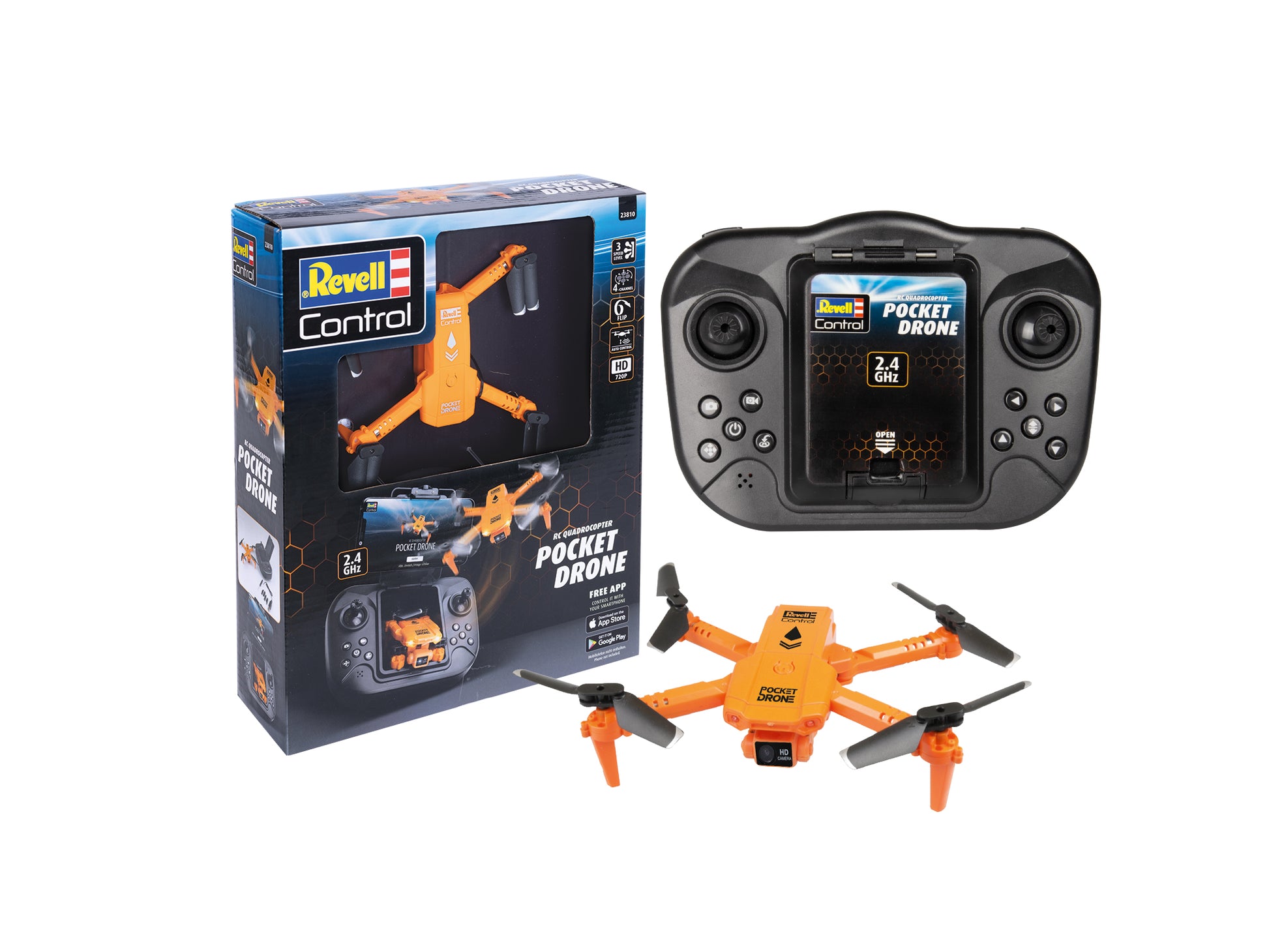 Revell RC Quadrocopter Pocket Drone 23810 – RCXX RC Racing